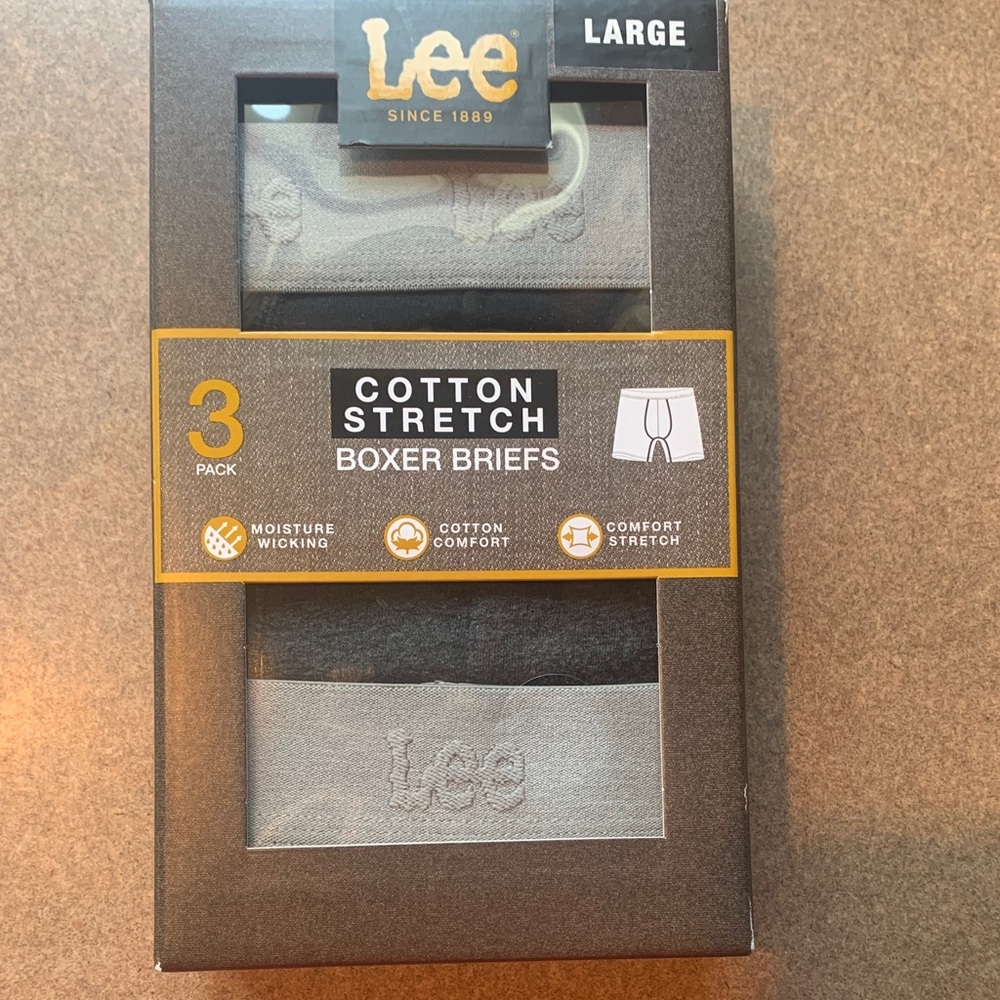 Lee Mens Cotton Stretch Briefs